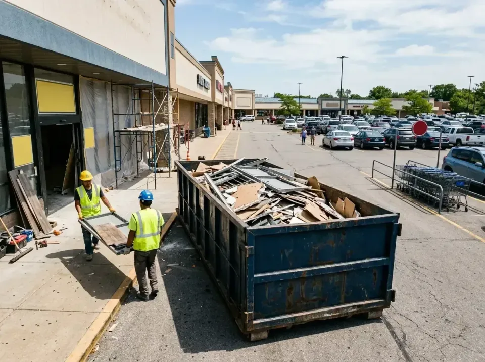 retail-store-renovation-debris-003 — frequently asked questions, Roll-off Dumpster Rentals in Clearwater, SC